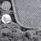 ONASAR Grey 6x9 Area Rugs for Living Room, Ultra Soft Plush Big Indoor Floor - Image 3