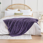 EXQ Home Fleece Throw Blanket for Couch or Bed - Image 2