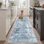 Runner Rug 2'x6' Abstract Washable Non-Slip Runner Rugs by Soalmost