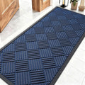 OLANLY Front Door Mat Outside Entrance 59x23, Heavy Duty Sturdy Natural Rubber by OLANLY
