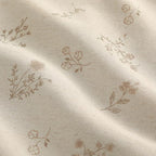 Boho Floral Spring 100% Blackout Curtains 84 Inch Length 2 Panels Set, Linen - Image 4