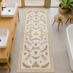 Hazo Haus Boho 2x5 Long Bathroom Rug by HazoHaus
