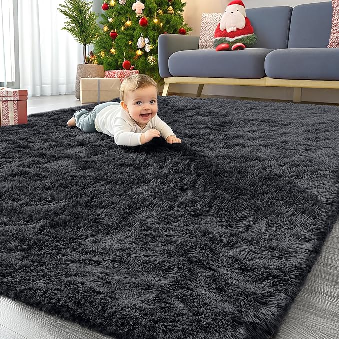 OLANLY 7x12 Machine Washable Large Area Rugs by OLANLY