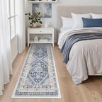 zesthome 2x6 Runner Rug for Hallways, Machine Washable Rug, Non Slip Vintage - Image 9