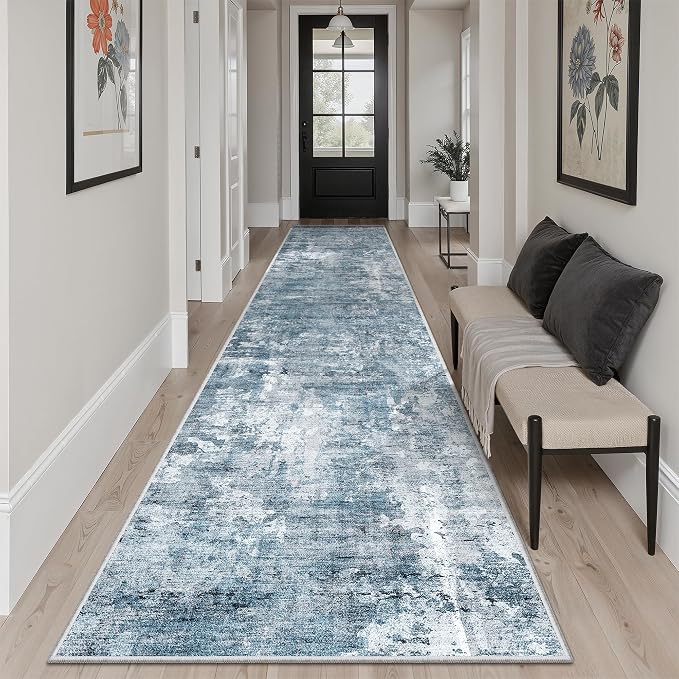 Runner Rug 2'6" x 12' Washable Non-Slip 2.5x12 ft Long Runner Rugs - Image 4