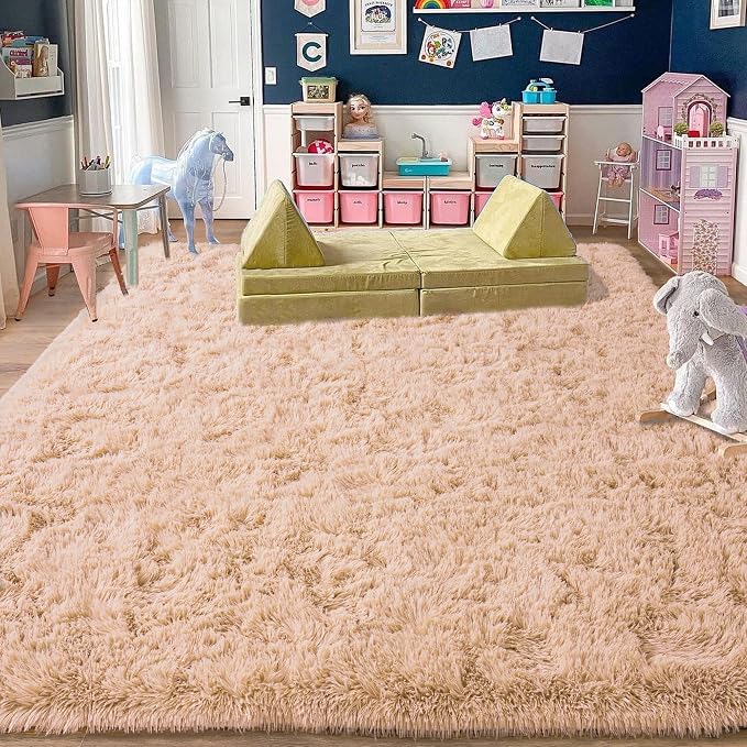 Rugs for Living Room 5x7, Soft Shaggy Modern Shag Area Rug for Bedroom - Image 7