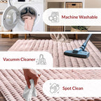 nuLOOM 5' x 8' Cozy Plush Area Rug, Machine Washable, Soft Fluffy Shag Carpet - Image 5