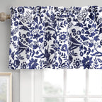DriftAway Julia Lined Valance Double Layer Thermal Insulated Room Darkening by DriftAway
