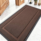 OLANLY Front Door Mat Indoor Outdoor Entrance, Waterproof All-Season, by OLANLY