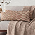 Foindtower Set of 2 Decorative Long Body Lumbar Throw Pillow Covers Neutral by Foindtower