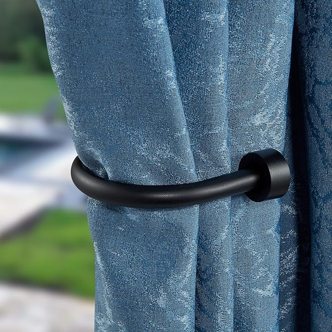 Drapery Holdback, Quality Metal Decorative Curtain Holdbacks - Image 2