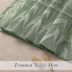 Lecloud Leia 14 Inch Sage Valance - Image 7