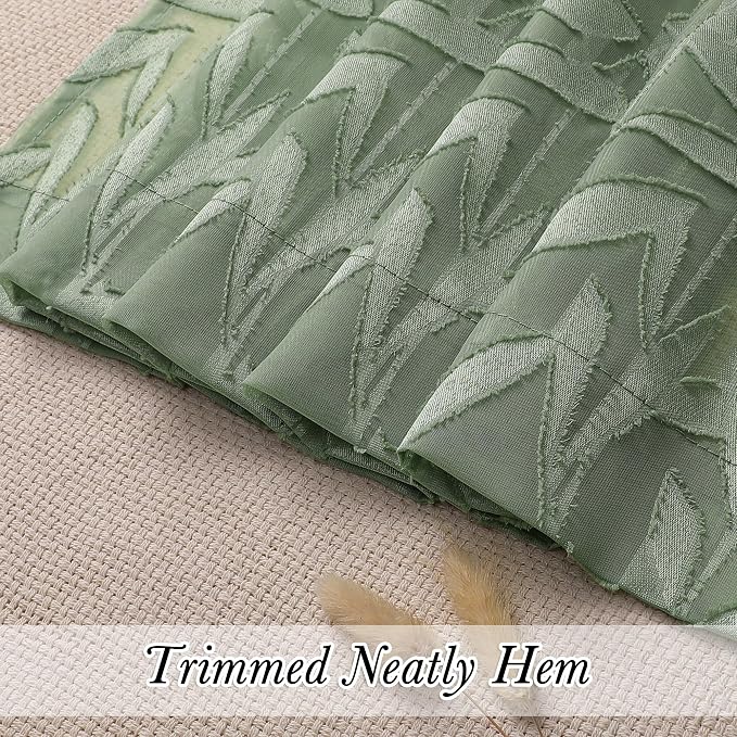 Lecloud Leia 14 Inch Sage Valance - Image 7