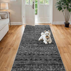 4x8 Washable Hallway Runner Rug：Moroccan Non-Slip Wide Runners - Image 2