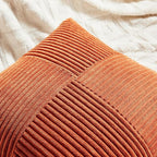 Fancy Homi 2 Packs Burnt Orange Lumbar Decorative Throw Pillow Covers 20x28 Inch - Image 3