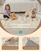 Madane Hallway Runner Rug 2'6''x12', Non Slip Vintage 12ft Runners - Image 5
