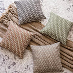 Foindtower Set of 2 Decorative Long Body Lumbar Throw Pillow Covers Neutral - Image 6