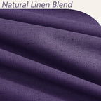 Guken 100% Blackout Curtains 90 Inch Length 2 Panels Set - Image 3