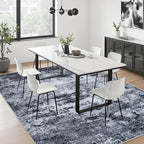 4x6 Area Rug Living Room Rug: Washable Modern Abstract Soft Thin Rug Indoor - Image 4