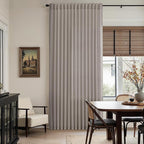 Stone Grey Linen Curtains 108 Inches Long - Image 6