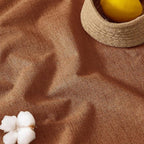 RYB HOME Burnt Orange Total Blackout Curtains Linen Texture, Fall Curtains - Image 8