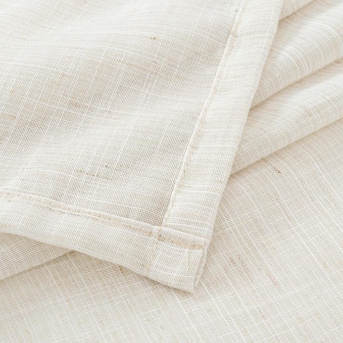 BGment Linen Curtains 36 Inch Length - Image 8