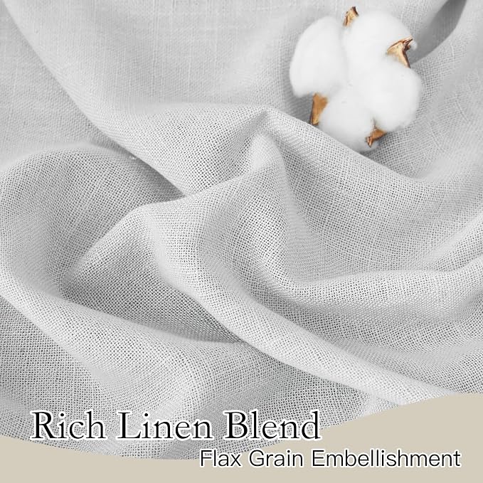 RYB HOME Semi Sheer Curtains - Image 2