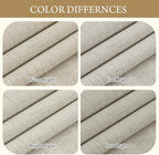 RYB HOME Beige Blackout Curtains 90 inches Long 2 Panels Set, Thermal Insulated - Image 5