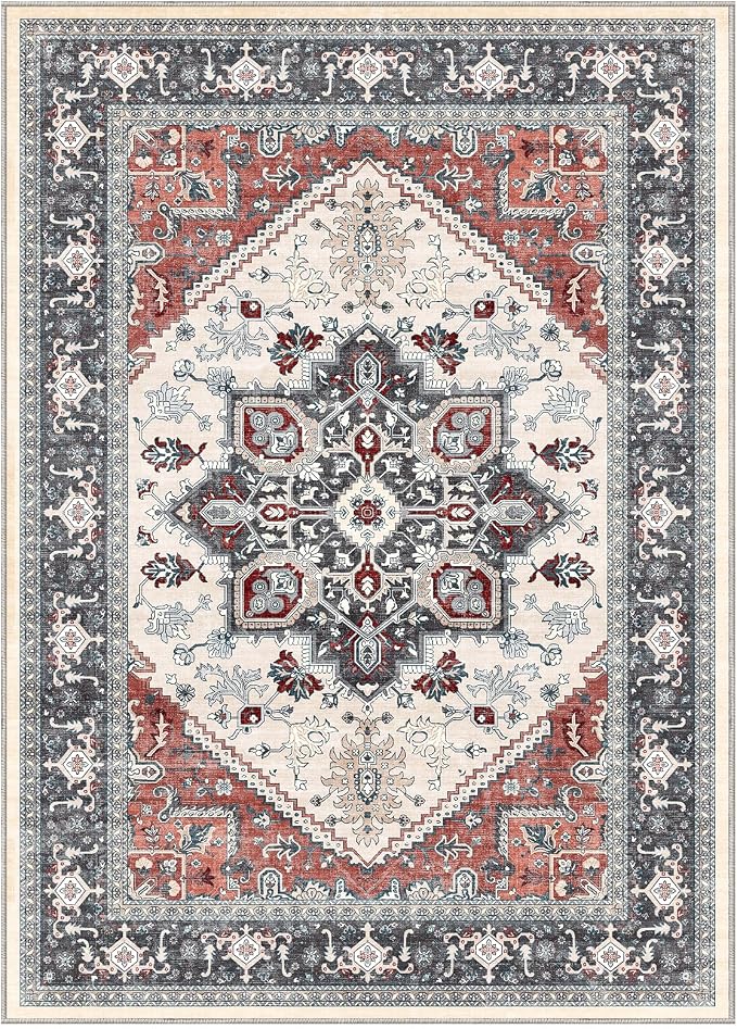 OPPODREAM Soft 6x9 Area Rugs, Washable Rug 6x9 - Image 9