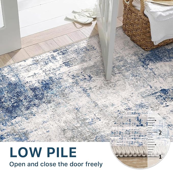 BEIMO Area Rugs 8x10 for Living Room Bedroom, Modern Abstract Machine Washable - Image 9