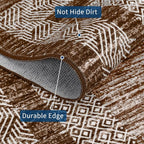 GarveeHome Washable Runner Rug 2x6 Modern Hallway Rug Non Slip Entryway Runner - Image 5