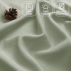 Chyhomenyc Light Green Short Curtain Valance - Image 5