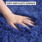 Tepook Fluffy Large Rugs for Living Room, Shag Area Rug 6x9 Soft Carpet for - Image 6