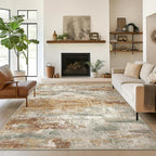 Area Rugs 8x10 for Living Room Bedroom, Modern Abstract Machine Washable Rug by BEIMO
