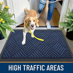 OLANLY Front Door Mat Outside Entrance 47x32, Heavy Duty Sturdy Natural Rubber - Image 5
