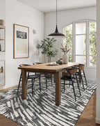 Latte&Fog 5x7 Area Rugs for Living Room Bedroom, Modern Abstract Washable Rug - Image 4