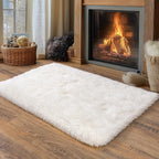 Small Area Rug, 2x3 Rug for Bedroom Shaggy Throw Rugs for Dorm Rug, Soft Shag - Image 6