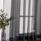 NICETOWN 96" Long Sheer Curtains - Image 4