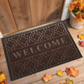 Yimobra Welcome Matt Outdoor Indoor 29.5x17, All-Weather Waterproof Front Door by Yimobra