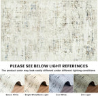 6x9 Area Rugs for Living Room Washable Rug: Anti-Skid Abstract Modern Living - Image 8