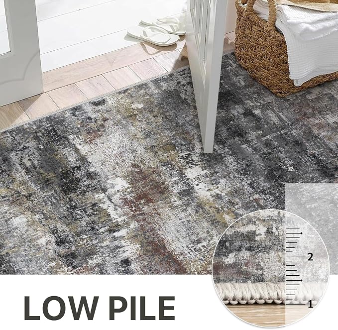 Runner Rug for Hallway Kitchen, 2x5 Machine Washable Runners Rug for Entryway - Image 8