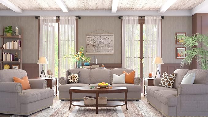 Industrial Curtain Rods for Windows 66 to 120 Inches, for Indoor and Outdoor - Image 3