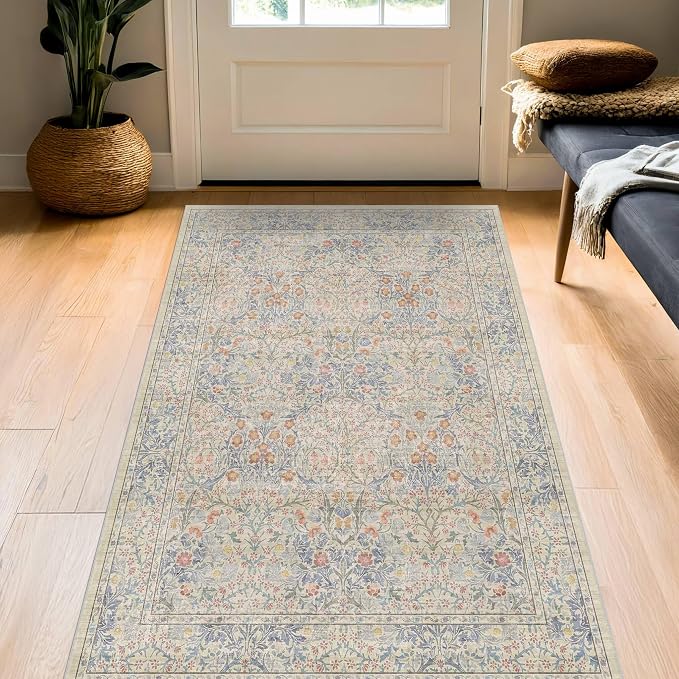 Large 3x4 Entryway Rug Indoor by HazoHaus