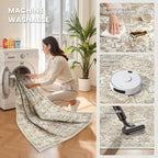 zesthome 5x7 Washable Rug-Stain Resistant Area Rugs - Image 5