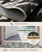 Latte&Fog 8x10 Area Rugs for Living Room, Large Modern Abstract Washable Rug - Image 5