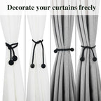 Curtain Tiebacks Outdoor Elegant Decorative Tie Backs Modern Rope Tiebacks - Image 3