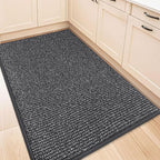 BEQHAUSE Kitchen Rugs 32"x48", Non-Slip Kitchen Mats by BEQHAUSE