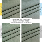NICETOWN Forest Green Linen Curtains - Image 7