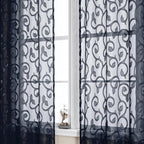 OWENIE Furman Sheer Curtains 84 inches Long by OWENIE
