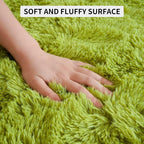 Tepook Super Soft Fluffy Rug for Bedroom, Modern Shaggy Fuzzy Kids Rugs for - Image 6